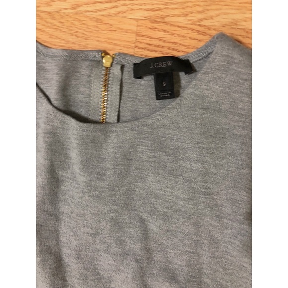 J. Crew Tulle-hem Top (Gray) - Picture 5 of 8